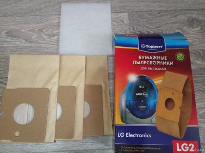 Лот: 18340821. Фото: 1. Мешки для пылесосов Lg. Запчасти, комплектующие для пылесосов, утюгов