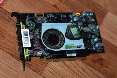 Лот: 3644953. Фото: 1. Видеокарта Geforce 8600GT. Видеокарты