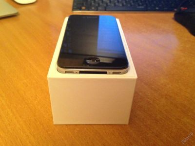 Лот: 5297551. Фото: 1. Apple Iphone 4s Black - [..Обмены... Смартфоны