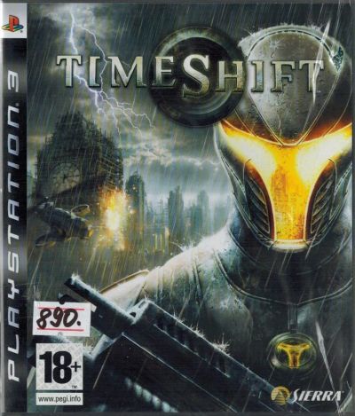 Лот: 4201500. Фото: 1. Time Shift, игра для Playstation... Игры для консолей