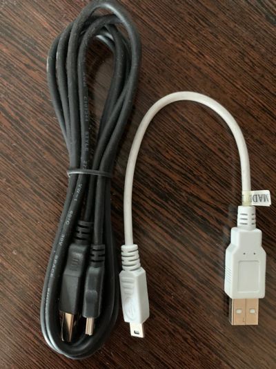 Лот: 18152024. Фото: 1. Кабель USB - miniUSB 2шт. Шлейфы, кабели, переходники
