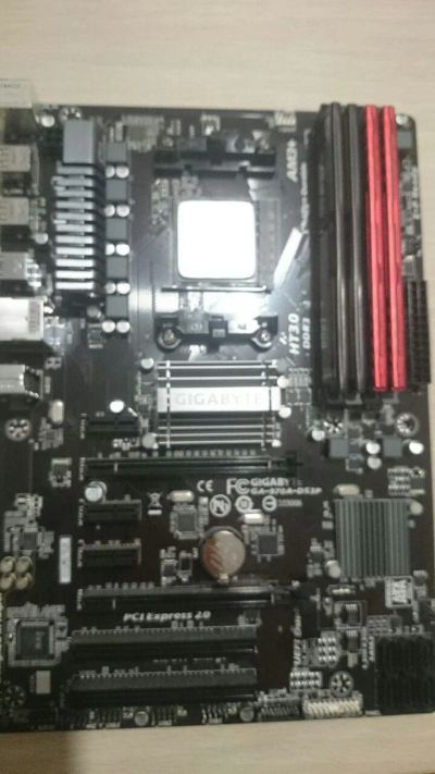 Лот: 15130064. Фото: 1. Gigabyte GA-970A, 12gb озу, fx... Компьютеры в сборе