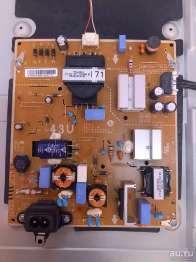 Лот: 18520301. Фото: 1. Блок питания Power board LG 43UJ634V... Запчасти для телевизоров, видеотехники, аудиотехники