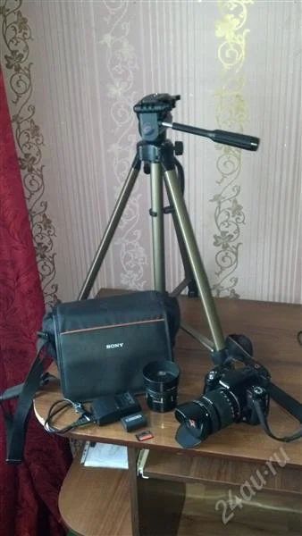 Лот: 2952315. Фото: 1. Sony a290 + Sony 3.5-6.3\18-200... Цифровые зеркальные