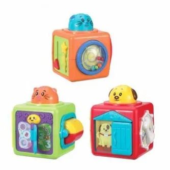 Лот: 8853579. Фото: 1. Кубики игровые BabyGo с функциями... Музыкальные