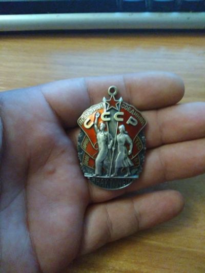 Лот: 11838908. Фото: 1. Орден "Знак почета СССР" серебро... Юбилейные