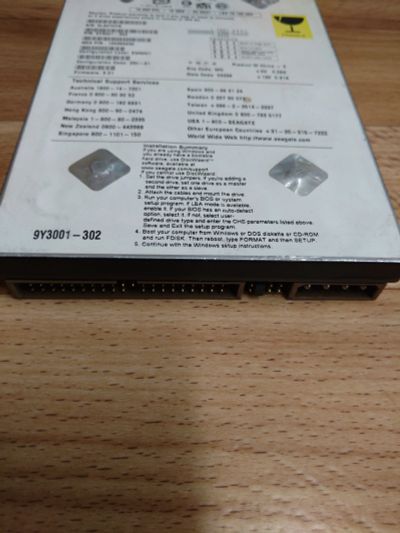 Лот: 11775887. Фото: 1. Seagate 40Gb IDE. Жёсткие диски (HDD)