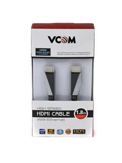 Лот: 19202127. Фото: 1. Кабель HDMI-HDMI, 1.8 м, ver... Шнуры, кабели, разъёмы