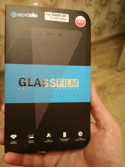 Лот: 11222514. Фото: 1. Защитное стекло для Xiaomi Redmi... Защитные стёкла, защитные плёнки