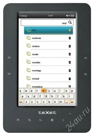Лот: 1483553. Фото: 1. Texet TB - 500 HD. Электронные книги