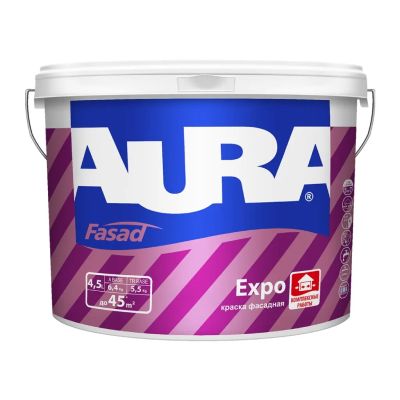 Лот: 24115005. Фото: 1. Краска водно-дисперсионная, Aura... Краски, лаки, растворитель