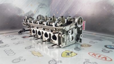 Лот: 24591138. Фото: 1. Головка блока цилиндров Hyundai... Двигатель и элементы двигателя