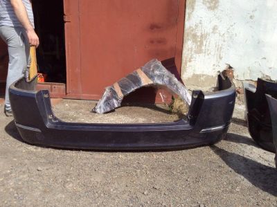 Лот: 5444841. Фото: 1. Бампер задний Honda Odyssey RB2. Кузов