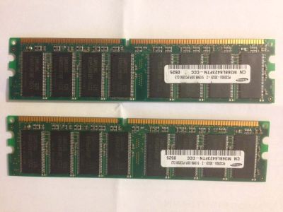 Лот: 8748956. Фото: 1. DDR 512 Mb PC-3200 CL3 400Mhz... Оперативная память