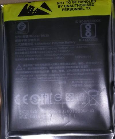 Лот: 17027305. Фото: 1. Z680 . АКБ Xiaomi Redmi 5 BN35... Аккумуляторы