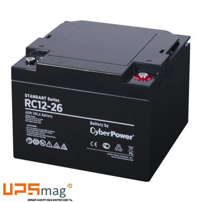 Лот: 18615895. Фото: 1. Аккумулятор CyberPower RC12-26... Аккумуляторы