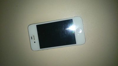Лот: 3573210. Фото: 1. iphone 4 32gb white. Смартфоны