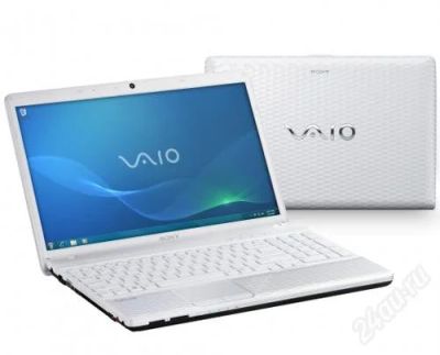 Лот: 1241336. Фото: 1. Белый мощный игровой Sony Vaio... Ноутбуки