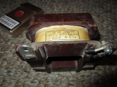 Лот: 3437871. Фото: 1. Большой трансформатор.Маркировка... Трансформаторы, катушки