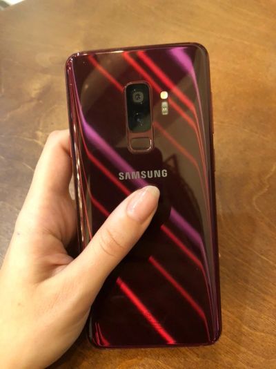 Лот: 15035301. Фото: 1. Samsung Galaxy S9+ "Бургунди". Смартфоны