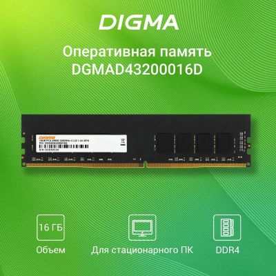 Лот: 25587142. Фото: 1. Модуль памяти DIMM DDR4 16Гб 3200МГц... Оперативная память
