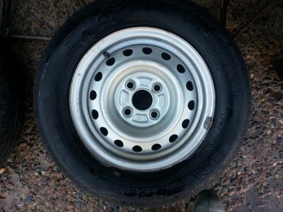 Лот: 7369089. Фото: 1. Диски с резиной ,R13 Corolla 2. Диски