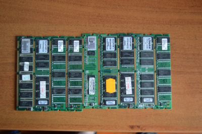 Лот: 19919287. Фото: 1. Оперативная память SDRAM 2x256Mb... Оперативная память