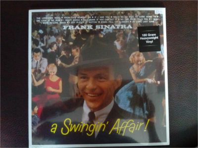 Лот: 7922214. Фото: 1. Frank Sinatra A swing'Affair. Аудиозаписи