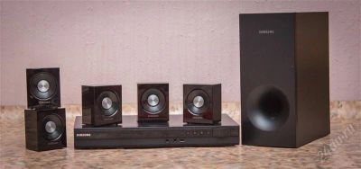Лот: 2332248. Фото: 1. DVD Домашний кинотеатр Samsung... Домашние кинотеатры