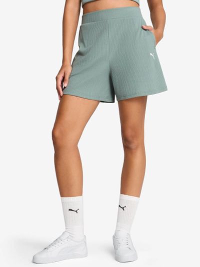 Лот: 25037269. Фото: 1. Шорты женские PUMA Ess Elevated... Шорты