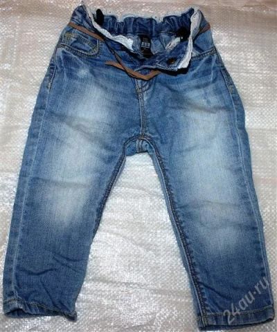 Лот: 2618495. Фото: 1. джинсы ZARA 6-9 мес. Брюки, шорты, джинсы