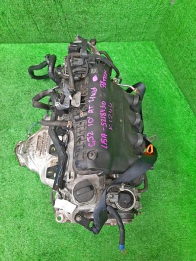 Лот: 19382104. Фото: 1. Двигатель Honda Airwave GJ2 L15A... Двигатель и элементы двигателя