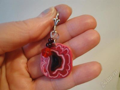 Лот: 345753. Фото: 1. Изделия из полимерной глины,серьги... Серьги, каффы