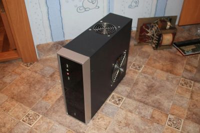 Лот: 6345531. Фото: 1. Корпус mini-itx RS-338 c блоком... Корпуса, блоки питания