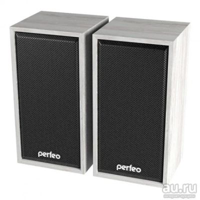 Лот: 14292487. Фото: 1. Колонки Perfeo 2.0 Cabinet, 6Вт... Активные акустические системы