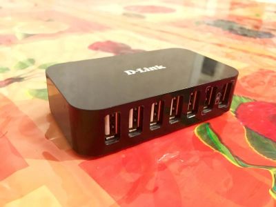 Лот: 11010230. Фото: 1. USB хаб 7-портовый D-Link DUB-H7. USB хабы