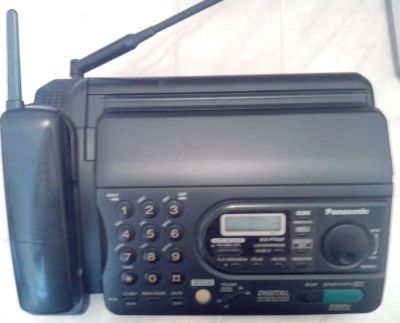 Лот: 7239554. Фото: 1. Телефакс " Panasonic KX - FTC47... Факсы, автоответчики