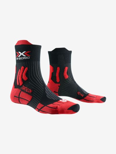Лот: 22436653. Фото: 1. Носки X-Socks Triathlon 4.0, Красный. Другое (спортивная одежда)