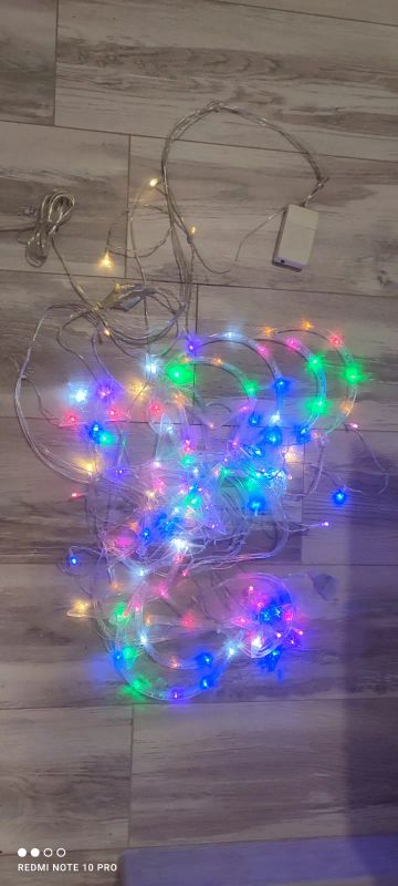 Лот: 24876718. Фото: 1. Гирлянда. Не выкупили. Гирлянды, шарики, новогодние аксессуары