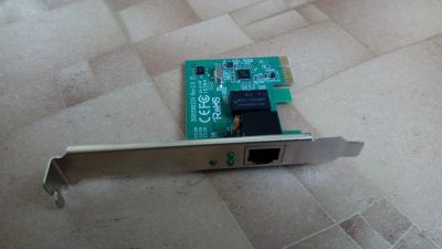 Лот: 16195436. Фото: 1. Сетевая карта PCI-E Gigabit Ethernet... Сетевые карты