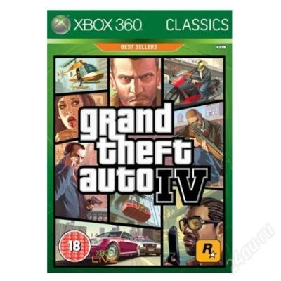 Лот: 1039900. Фото: 1. GTA 4 лицензия. Игры для консолей