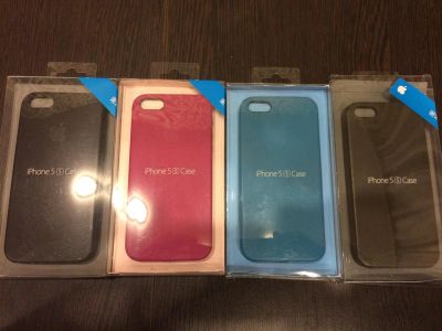 Лот: 3866794. Фото: 1. Чехол для iPhone 5/5s копия оригинала... Чехлы, бамперы
