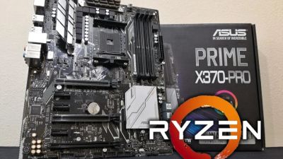 Лот: 15219787. Фото: 1. ASUS PRIME X370-PRO am4 + AMD... Материнские платы