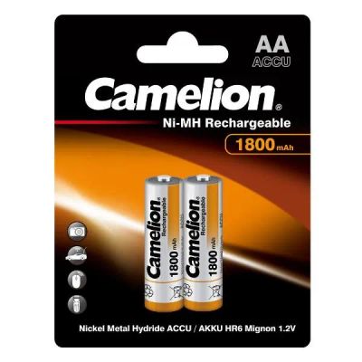 Лот: 24540988. Фото: 1. Аккумуляторы Camelion AA, 1800mAh... Батарейки, аккумуляторы, элементы питания