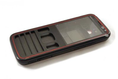 Лот: 25352770. Фото: 1. Корпус для Nokia 5630 Черный с... Корпуса, клавиатуры, кнопки