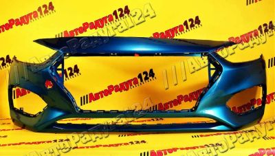Лот: 18640587. Фото: 1. Бампер Hyundai Solaris, Хендай... Кузов