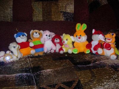 Лот: 2489583. Фото: 1. Мягкие игрушки маленькие. Мягкие