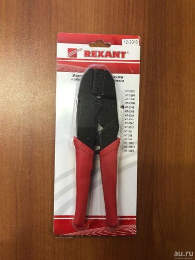 Лот: 13282563. Фото: 1. Rexant 12-3013 (HT-301 E) (TL-336... Кабельные наконечники, клеммы, соединители