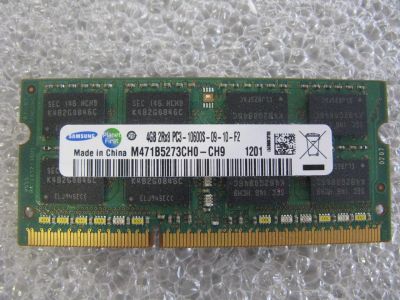 Лот: 12079008. Фото: 1. Samsung SO-DIMM DDR3 1333 2x2Gb. Оперативная память