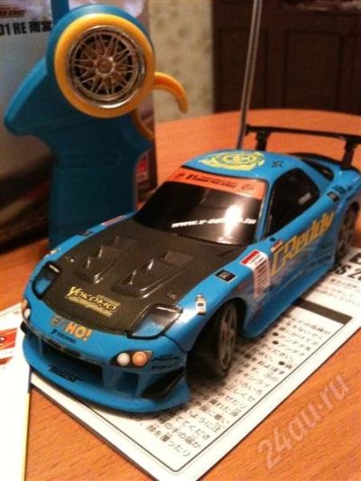 Лот: 718475. Фото: 1. takara tomy 1:26 mazda rx-7 drift... Автомоделизм